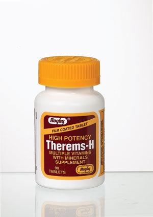 Major Pharmaceuticals Major Multivitamin Supplement Vitamin / Irom 0.33 mg Strength Tablet 90 per Bottle - 536466711