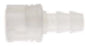 Welch Allyn Connector 1/8 Inch Hose Barb, Plastic, Male Locking Adapter Welch Allyn Propaq, GE Marquette Two-Tube, Datex-Ohmeda Monitor, Blood Pressure Instrument - 5082-172