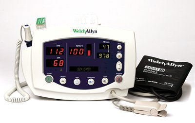 Welch Allyn NIBP Hose 8 Foot L, Adult, Pediatric, With Screw Cuff Connector, LCD Display, Portable Vital Signs Monitor 300 Series - 008-0832-00
