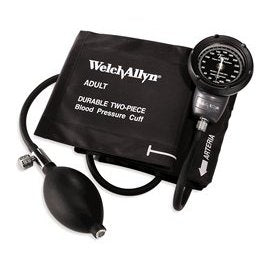 Welch Allyn Platinum Series DS48A Aneroid Sphygmomanometer Pocket Style Hand Held 2-Tube Adult Size Arm - DS48-11CB