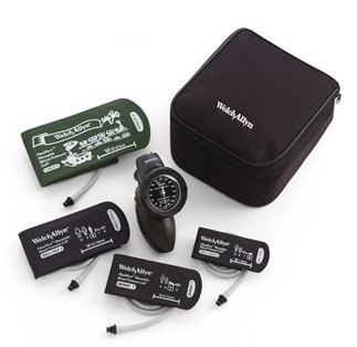 Welch Allyn Platinum Series DS58 Aneroid Sphygmomanometer Hand Held 1-Tube Infant, Child Size Arm - DS58-PD