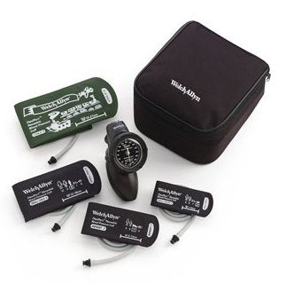 Welch Allyn Platinum Series DS58 Aneroid Sphygmomanometer Hand Held 1-Tube Newborn, Infant, Child Size Arm - DS58-PDCB