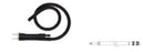Welch Allyn - Sphygmomanometer Tubing 13 Inch L, 2 Plastic Male Luer Slip Cuff Connector On One End, Hose Barb For Inflation Bulb On The Other - 5082-153