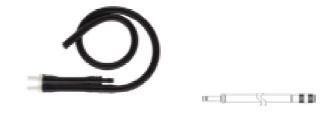 Welch Allyn - Sphygmomanometer Tubing 13 Inch L, 2 Plastic Male Luer Slip Cuff Connector On One End, Hose Barb For Inflation Bulb On The Other - 5082-153