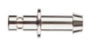 Welch Allyn Replacement Connector Male Bayonet X 5/32 Inch Barbed, Metal HP / Philips, Siemens, Spacelabs, Criticare, IVAC / Alaris 4415 and Datascope Accutorr Plus and Passport 2 Monitors, - 5082-179