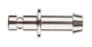 Welch Allyn - Replacement Connector Male Bayonet X 5/32 Inch Barbed, Metal For use with HP / Philips, Siemens, Spacelabs, Criticare, IVAC / Alaris 4415 and Datascope Accutorr Plus and Passport 2 Monitors, - 5082-179