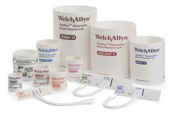 Welch Allyn Durashock Classic Adapter 24 Inch Tube, Small Bulb Blood Pressure Cuff - 1SRCS