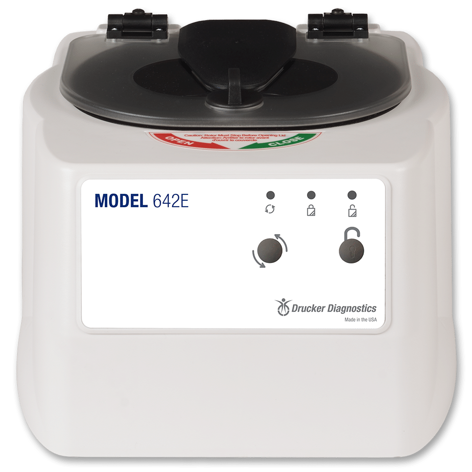 Drucker Diagnostics 6 Tube Benchtop Centrifuges (642E) - 00-018-009-001