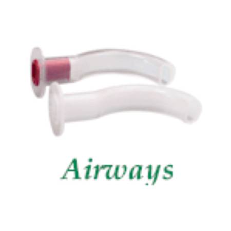 Sun Med - Oropharyngeal Airway Guedel 80 mm Length Green - 7-3581