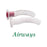 Westmed Oropharyngeal Airway Guedel 100 mm Length Red - 621461