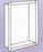 Wolf X-Ray - Recess Frame Kit 29422 2 Over 2 - 21722