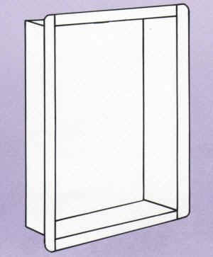 Wolf X-Ray Recessed Monitoring Kit 1 Over 1 Bank Unit - 21711