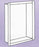Wolf X-Ray Recessed Monitoring Kit 1 Over 1 Bank Unit - 21711