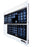 Wolf X-Ray Trimline Plus X-Ray Illuminator 3 Bank 1 Tier 4 Lamp Wall Mount - 29403
