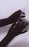 Wolf X-Ray Sensi Flex Radiation Reducing Glove Size 8.5 Sterile Pair Lead / Latex Extended Cuff Length Fully Textured Brown Not Chemo Approved - 12407-8.5