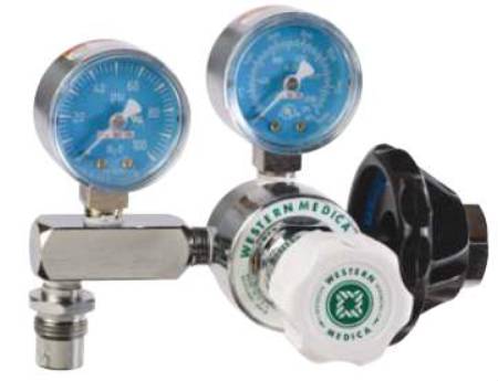 M1 Series - Nitrous Oxide Regulator Single Stage Adjustable 0 - 100 PSI DISS Outlet CGA-326 Hand Tight - M1-326-PGH