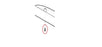 Midmark - Exam Table Screw For 204 & 604 Manual Examination Table, Dental Chair Armpad - 042-0059-08