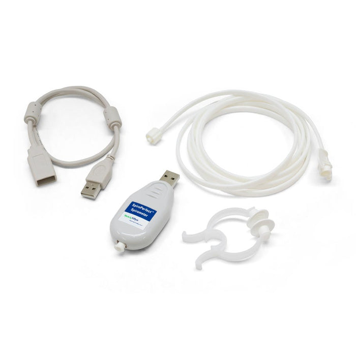 Welch Allyn SpiroPerfect Spirometer Kit for CardioPerfect Workstation, USB Cable - 703554