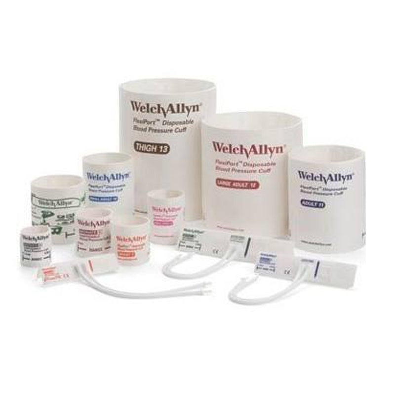 Welch Allyn Cuff TL Disp, Vinyl, Adult Long, 2 Tube, MQ - 99623