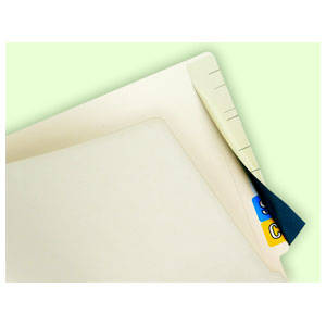 Tabbies Cov'R'Tab, Manila - 8" H x 2-1/2" W, - 50 per Pack - 55990
