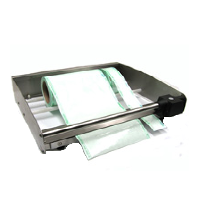 Healthmark wide stainless steel roll cutter & dispenser - 38”