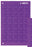 Xodus Medical Magnetic Instrument Drape 12 X 8 Inch, Purple, Reusable - 80855