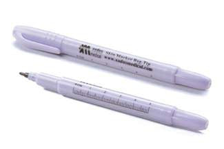 Xodus Medical Skin Marker Gentian Violet Regular Tip Barrel Ruler Sterile - 10715