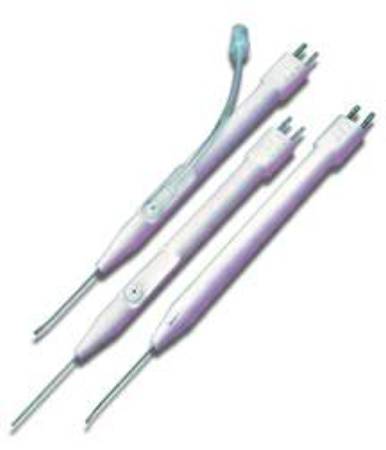 Wet-Field Eraser - Bipolar Hemostatic Eraser 18 Gauge Bipolar, Angled, Blunt Tip - 221251