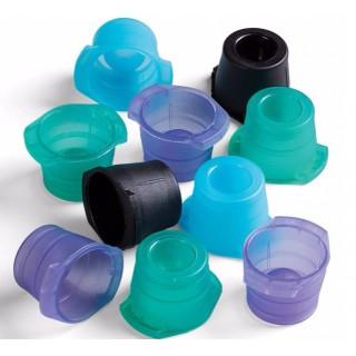 VersaClosure - Tube Closure LDPE Green For Glass, Plastic and Blood Test Tubes NonSterile - B2996-64