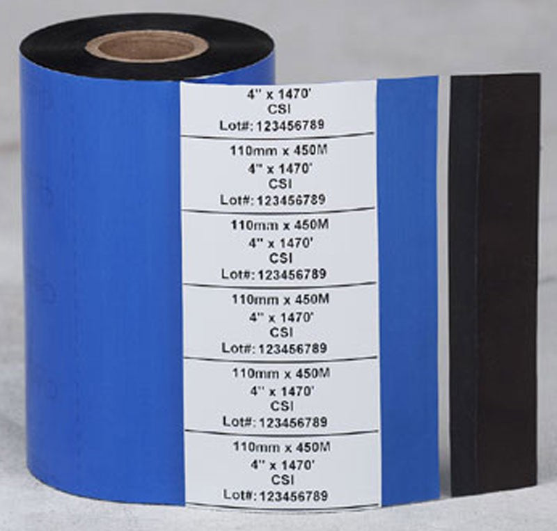 Medical Labels - Thermal Transfer Ribbons, Wax, 4.33" x 1476'