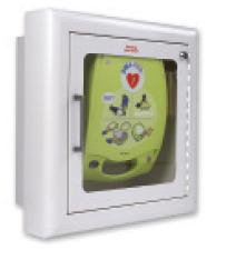 Zoll Medical Recessed Wall Mounting Box 17.3 W X 17.3 H X 3.5 D Inch AED Plus - 8000-0814