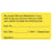 Tabbies Insurance Carrier Collection Labels "WE ACCEPT VISA AND MASTERCARD. IF YOU WISH TO PAY YOUR ACCOUNT WITH YOUR CREDIT CARD, PLEASE COMPLETE THE FOLLOWING LINES", Fluorescent Chartreuse - 3-1/4"W x 1-3/4"H, 250 per Roll - MAP2500