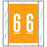 Tabbies GBS/VRE Compatible Numeric 91300 Label Rolls, 1-5/16"H x 1-1/4"W, 550 Per Roll