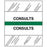 Tabbies Medical Chart Index Tabs & Divider Sheets - 1/2" H x 1-1/4" W, 100 per Pack