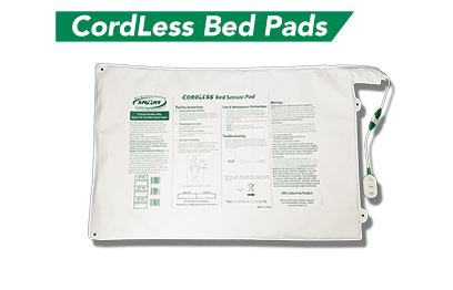 Smart Caregiver Basic Bed and Chair Exit Alarm and Bed Pad 10"x30" - BBR90-SYS