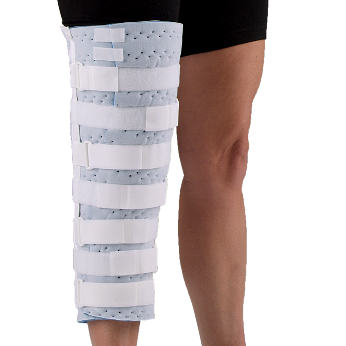 DeRoyal Cutaway Knee Immobilizer With Quick Fit Tabs