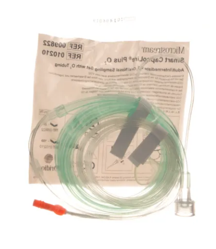 Welch Allyn CO2 +O2 Capnoline Adult, Case of 25, for Welch Allyn Surveyor S12/S19 - 9293-052-62
