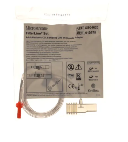 Welch Allyn CO2 Filterline, Adult/Pediatric, Case of 25, for Welch Allyn Surveyor S12/S19 - 9293-052-61