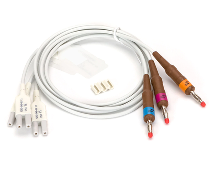 Welch Allyn WAM/ AM12 Replacement Leads, AHA Banana, V4-V6 - 9293-046-66