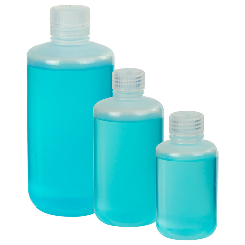 US Plastic Corp. Thermo Scientific Nalgene Narrow Mouth Economy Polypropylene Bottle with Cap