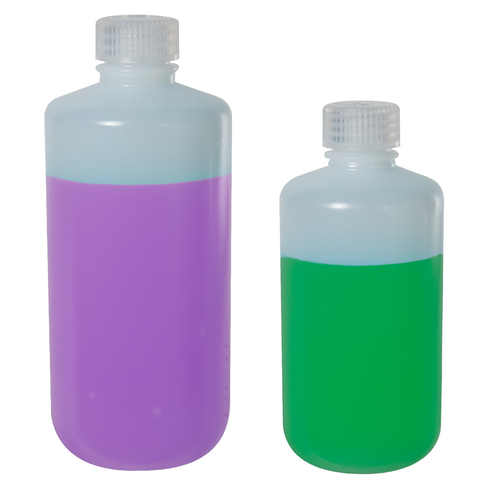 US Plastic Corp. Thermo Scientific Nalgene Natural HDPE Low-Particulate Narrow Mouth Bottle with Cap