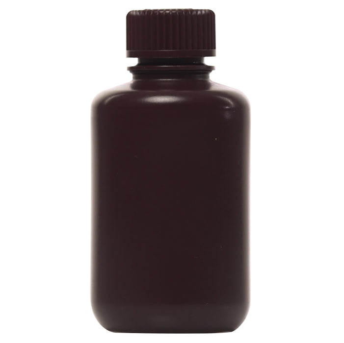 US Plastic Corp. Thermo Scientific Nalgene Narrow Mouth Economy Amber Bottle with Cap