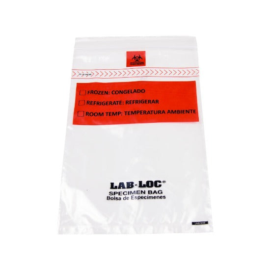 Biohazard Specimen Bags