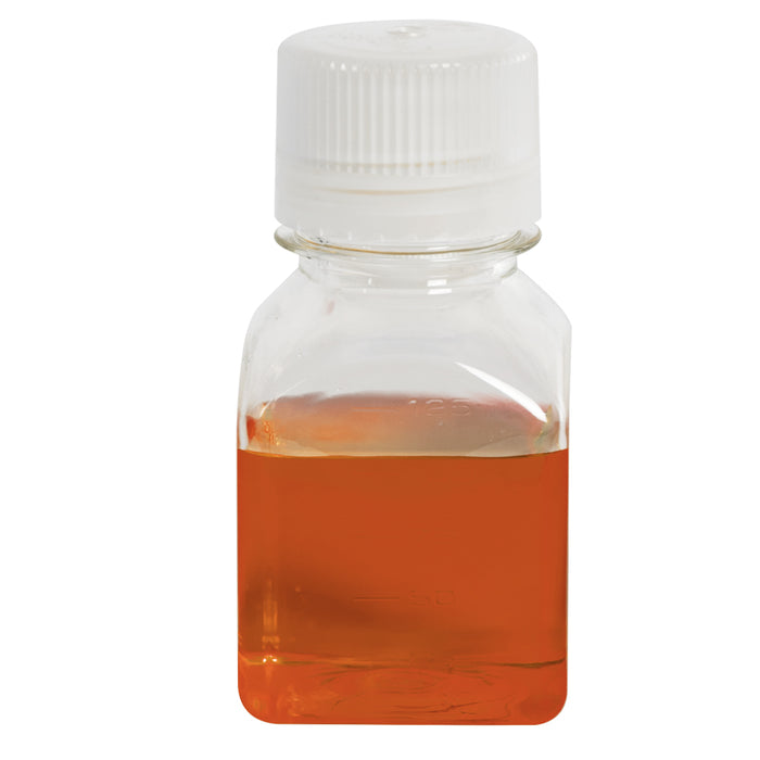 US Plastic Corp. Thermo Scientific Nalgene Narrow Mouth Polycarbonate Square Bottle with Cap
