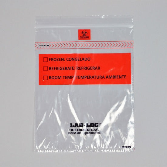 Biohazard Specimen Bags