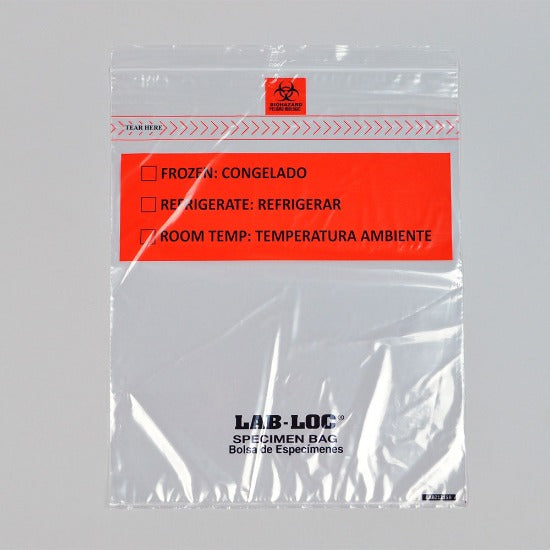Biohazard Specimen Bags