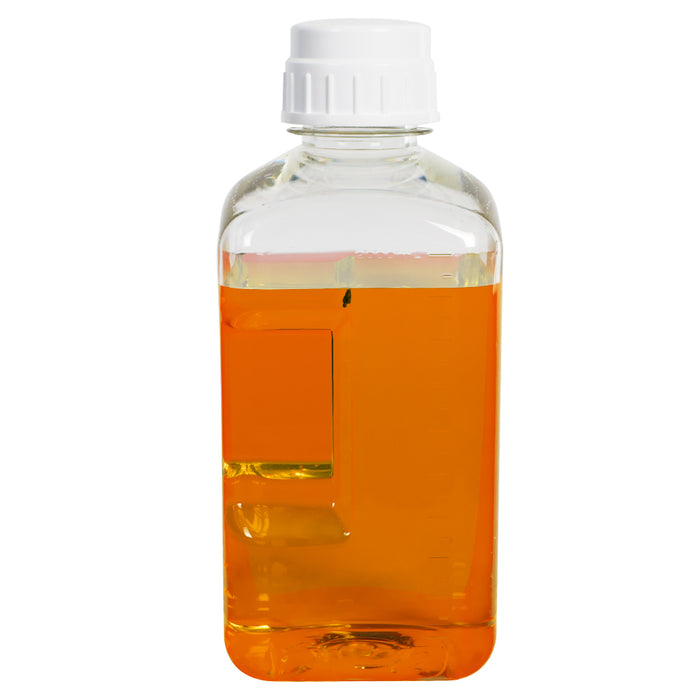 US Plastic Corp. Thermo Scientific Nalgene Narrow Mouth Polycarbonate Square Bottle with Cap