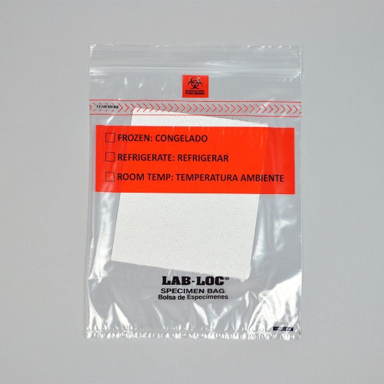 Biohazard Specimen Bags