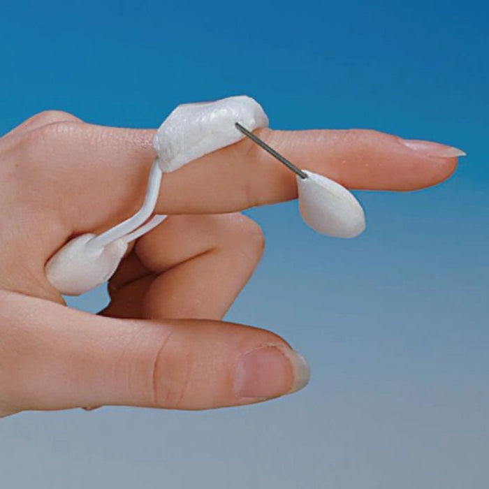 LMB Acu-Spring - Finger Splint Size C Left Hand White - 703902