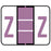 Tabbies Tab Products & Smead Compatible Alpha Label Rolls and Kit - 1"H x 1-1/4"W, 500 Per Roll